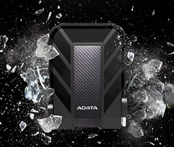 ADATA HD710 Pro - 4TB USB 3.2 Gen.1 External Hard Drive IP68 Rated Black