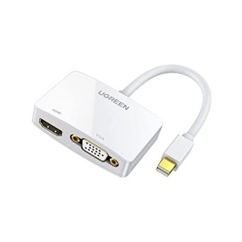 UGREEN 2-in-1 Mini DP To HDMI VGA Converter | 20421 | Enroz Online