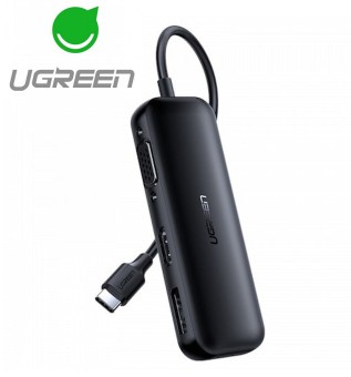 UGREEN CM260-60568 VGA/ HDMI/ Display-Port Adapter | Enroz Online