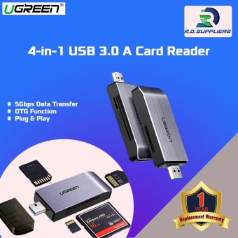 UGREEN-4-in-1 USB 3.0 Card Reader | Enroz Online